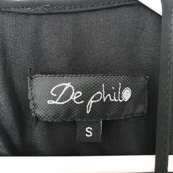 Black Chiffon Maxi Dress - Picture 5 of 5